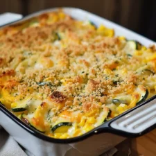 Zucchini, Squash &amp; Corn Casserole-image